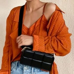 Amanda Uprichard Black Crossbody Bag